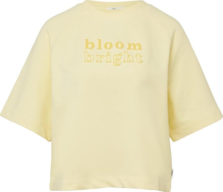 Produktbild s.Oliver Sweatshirt Sweatshirt im Relaxed Fit mit weichem Baumwollmix (46)