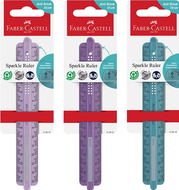 Actual product image Faber-Castell Sparkle (15 cm, Plastic)