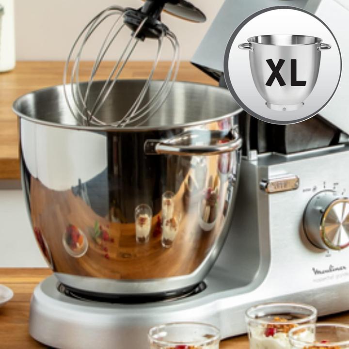 Productafbeelding Moulinex Keukenmachine Masterchef Grande Zilver (1500 W, 6.70 l)