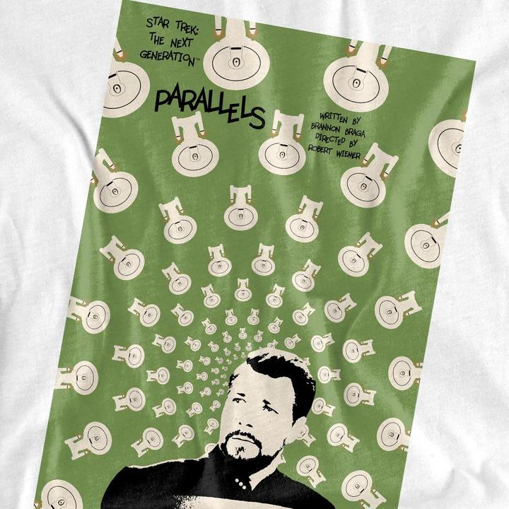 Image du produit - T-shirt THE NEXT GENERATION SEASON EPISODE - Adulte (XL)