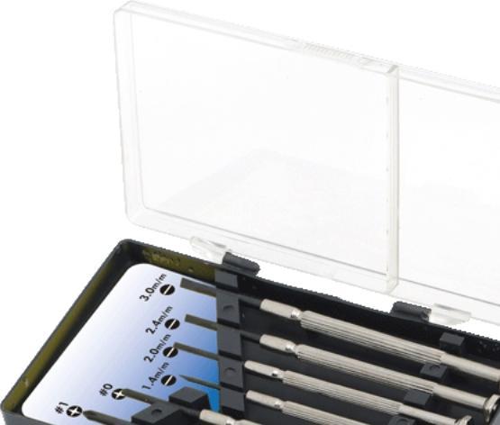 Actual product image LogiLink Precision Mechanic Screwdriver Set (Cross recess, Port)