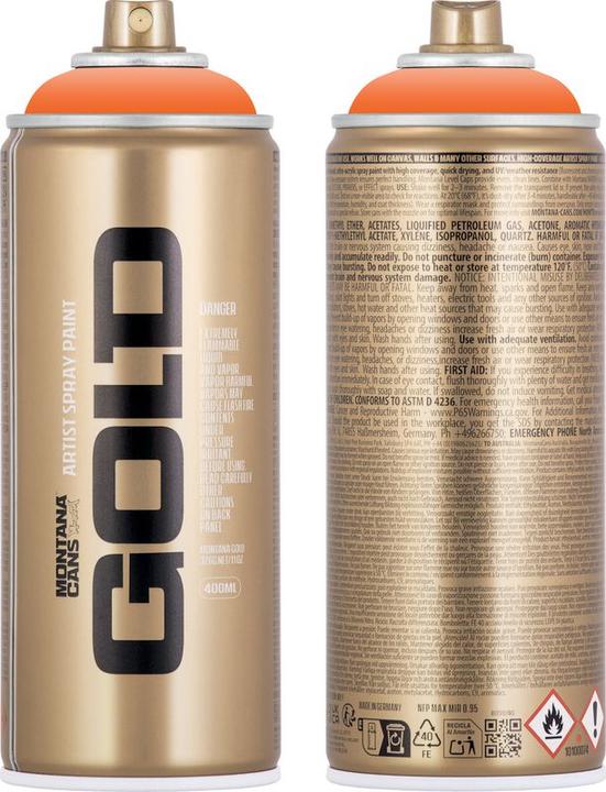 Image du produit Montana Cans Or (Choc orange, 0.40 l)