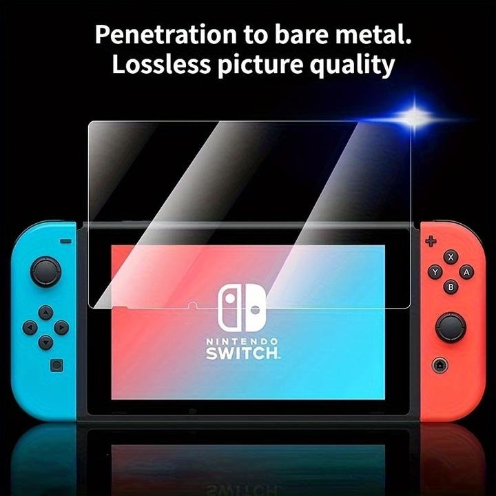 Actual product image PhoneLook 2er Pack gehärtetes Glas Displayschutzfolie für Nintendo Switch (Switch)