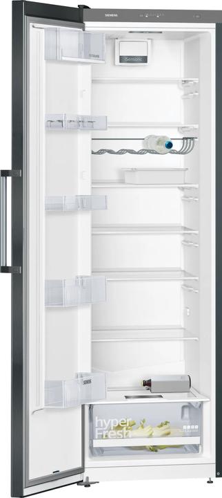 Image du produit Siemens iQ300, free-standing fridge, 186 x 60 cm, Black stainless steel, KS36VGXDP (346 l)