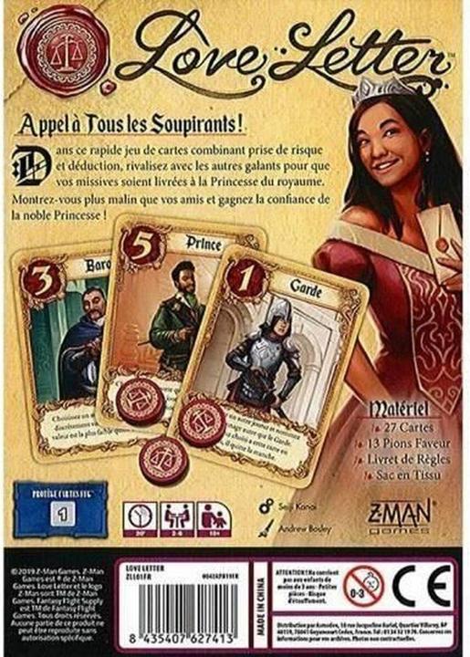 Immagine prodotto Z-Man Love Letter - Version 2025 (Francese)