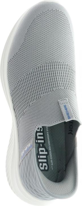 Produktbild Skechers 232450/GRY Ultra Flex 3.0-Smooth Step Herren Sneaker Turnschuhe Slipper VEGAN grau (45)