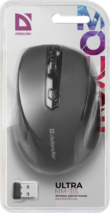 Actual product image Defender Ultra MM-315" (52315) (Wireless)