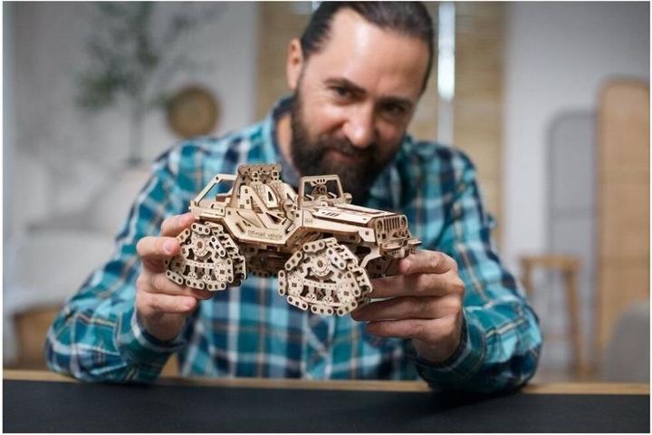 Actual product image Ugears 70204 Tracked Off-Road Vehicle