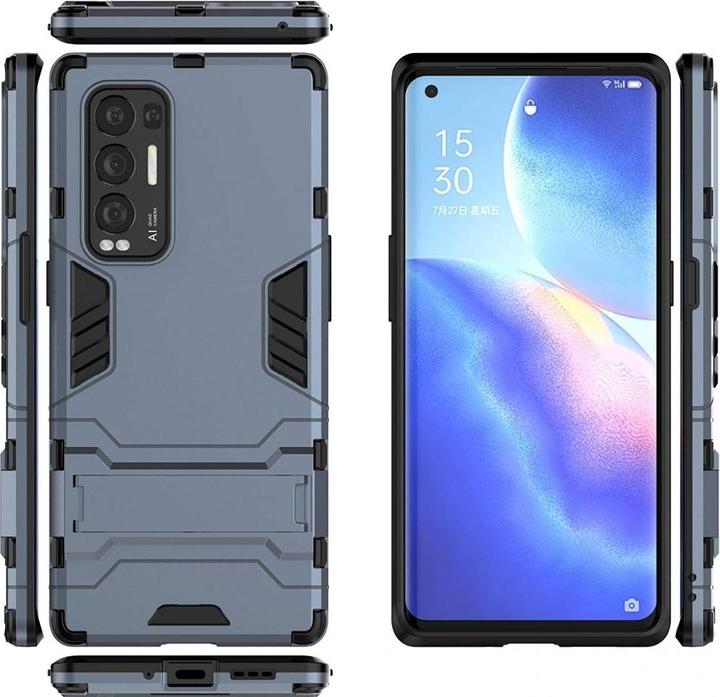 Productafbeelding Screenguard RingCase Anti-Shock Oppo Find X3 Neo Cover (Oppo Find X3 Neo)