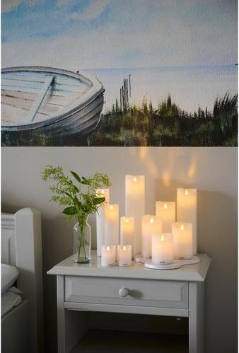 Produktbild Sirius LED-Kerze Sara, 5 cm x 25 cm, Wiederaufladbar (1 x)