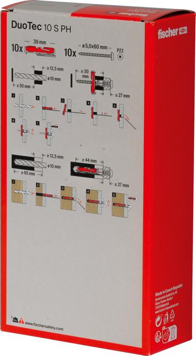 Produktbild Fischer DuoTec 10 S PH (10 Stk.)