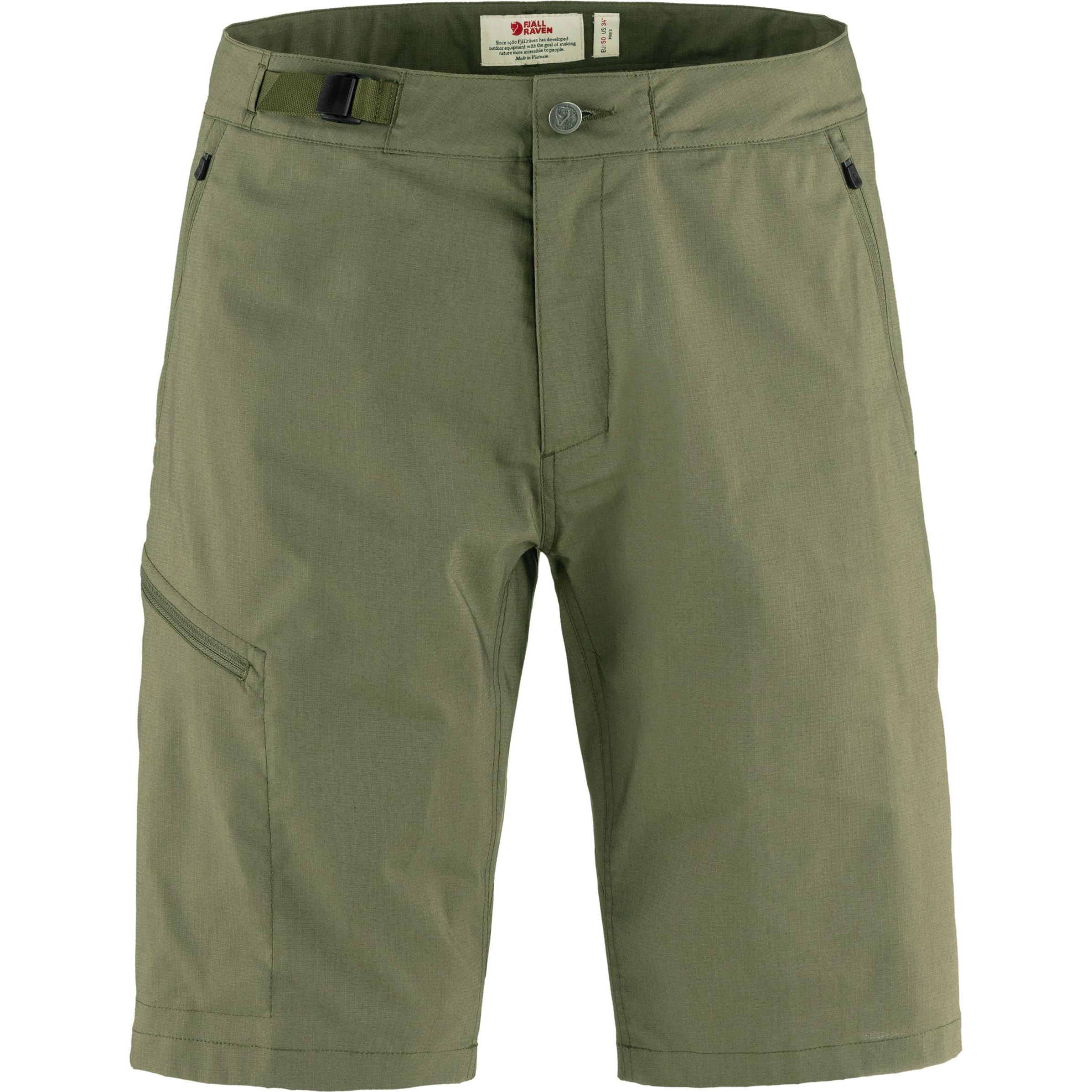 Fjällräven, Herren, Outdoorhose, Abisko Hike Shorts (50), Grün, 50