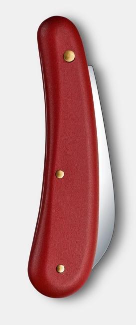 Produktbild Victorinox V-1.92 01 Gartenmesser, Gebogene Klinge, rostfreier Stahl, Rot (Pfannenset + Topfset, Edelstahl)