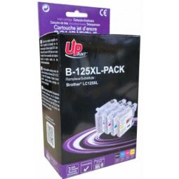 Print Druckerzubehör Uprint UPrint B-125XL BK/C/M/Y 4PACK (B-125XL-4PACK-UP)