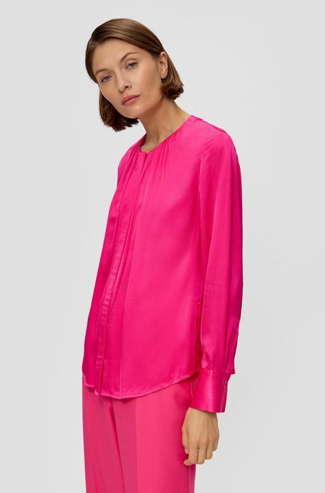 Image du produit S.Oliver Bluse Satinbluse aus reiner Viskose (46)