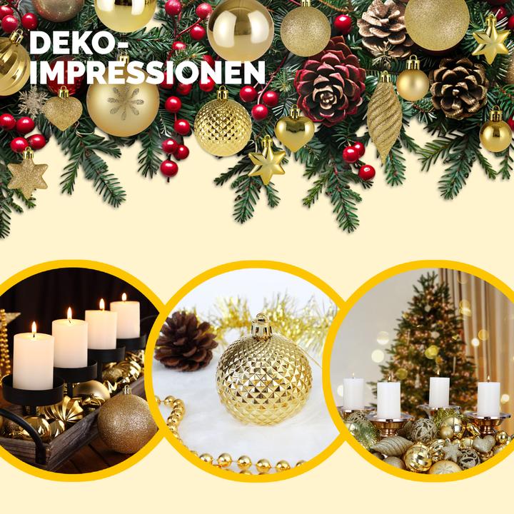 Image du produit Deuba Décors de Noël (103 -pièce)