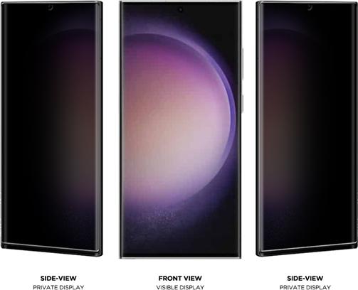 Actual product image Eiger Mountain Glass Black Edge (1 pcs., Samsung Galaxy S24 Ultra)