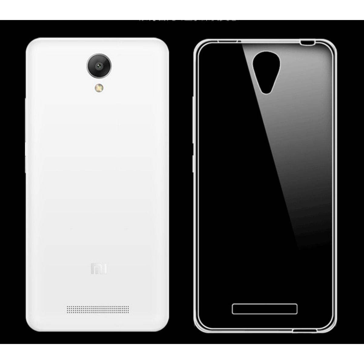 König Design Xiaomi Redmi Note 2 Hülle Transparent Silikon Case durchsichtige Handyhülle (Xiaomi Redmi Note 2), Smartpho...