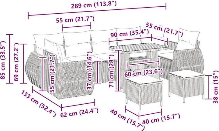 Produktbild vidaXL Wyatt