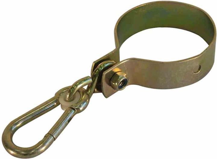 Image du produit GAH 207519 Collier de balançoire pour rondins galvanisé jaune Collier-Ø 120 mm