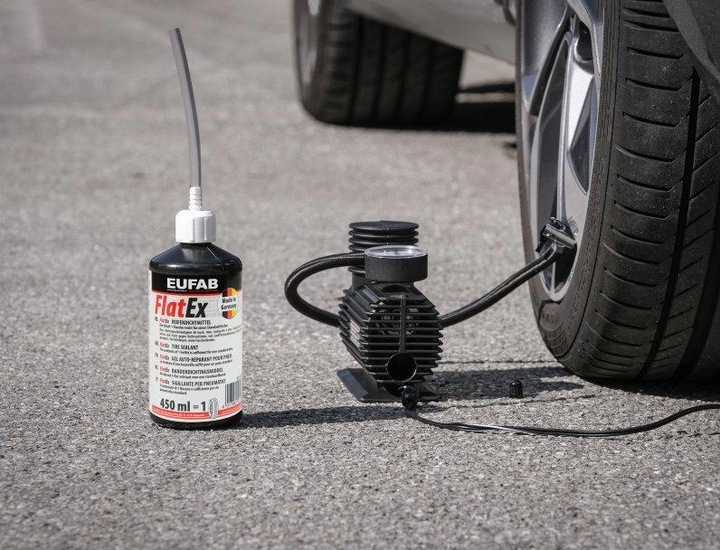 Actual product image Eufab Tyre puncture kit (18 bar, 0.45 l)