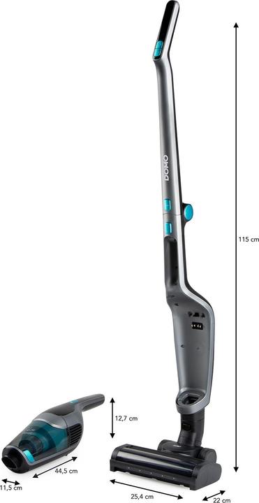 Image du produit Domo ASPIRATEUR À BATTERIE2-IN-1 DO249SV Aspirateur à main sans fil 21.6 V