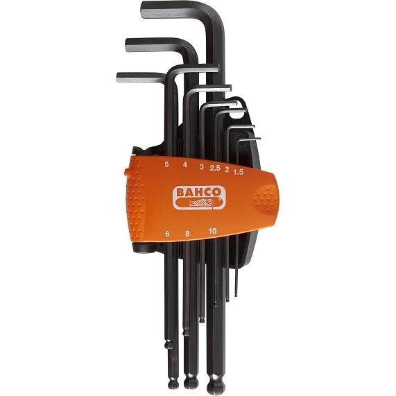 Bahco, Accessori valigetta degli attrezzi, Einsatz für den Trolley: Ratschenschraubendreher, Bits, Inbusschlüssel 41-tlg.