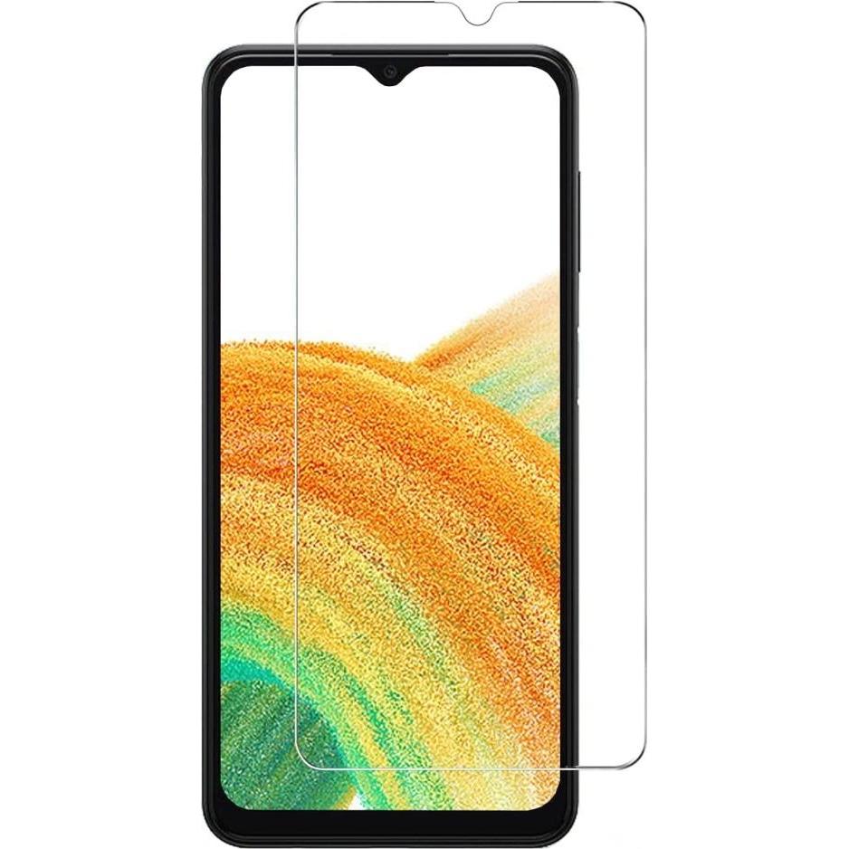 Screenguard Samsung Galaxy A33 5G Panzerglas Schutzfolie Case Friendly Design (1 Stück, Samsung Galaxy A33 5G), Smartpho...