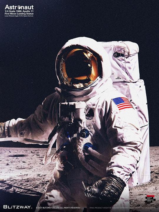 Produktbild Blitzway Apollo 11 LM-5 A7L Astronaut 1/4 Superb Scale Hybrid Statue