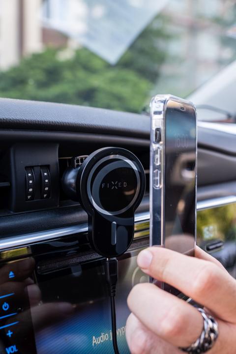 Produktbild Fixed Car phone holder, MagClick, Black