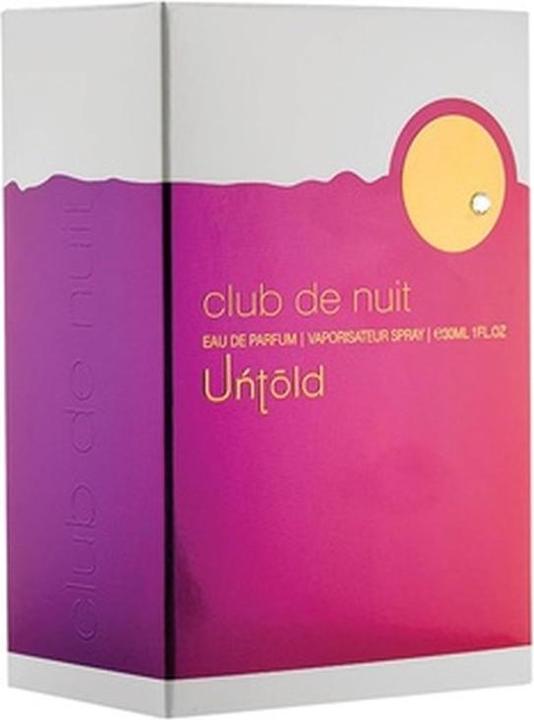 Immagine prodotto Armaf Club De Nuit Untold Eau de Parfum 30ml (Eau de parfum, 30 ml)