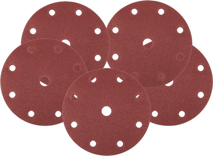 Produktbild Neo Schleifteller 150 mm, P60, 5 Stück, mit 9 Löchern für 04-721 (60)