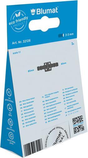 Actual product image Blumat Miniverbinder (Drip irrigation connector + branch)