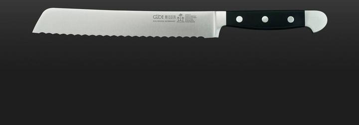 Actual product image Güde Solingen Alpha bread knife (21 cm)