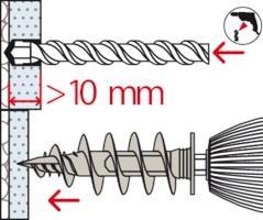 Image du produit Fischer FID II Chevilles pour matériaux isolants (50 pcs)