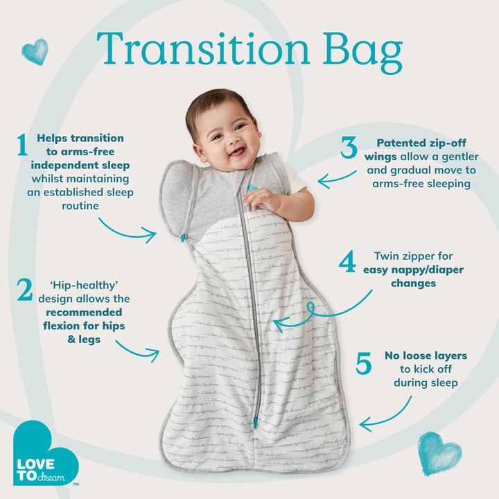Image du produit Love to Dream Sac de couchage de transition Swaddle UP 0.5T (63 cm)