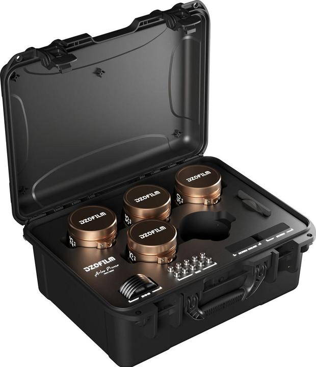 Immagine prodotto Dzofilm Arles Lustre 25/35/50/75mm T1.6 FF/VV Prime Cine Lens Kit for PL (metric) (L-mount, Full frame)