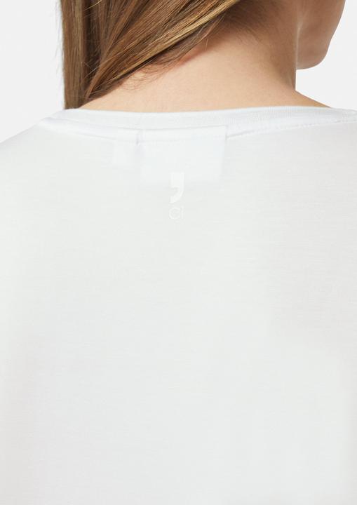 Image du produit Comma T-Shirt Relaxed-Fit-Shirt im Fabricmix mit Fledermausärmeln (36)