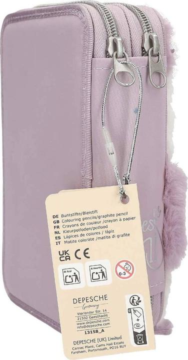 Actual product image Princess Mimi Double Pencil Case PENGUIN ( 0413158 )