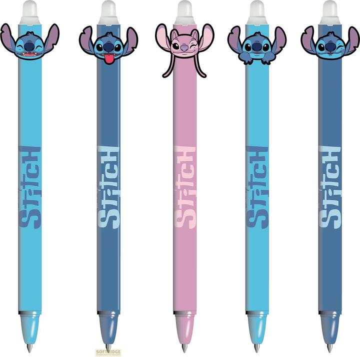 Immagine prodotto Pyramid Stitch (Core Blue) Erasable Ink Gel Pen (Blu, 1x)