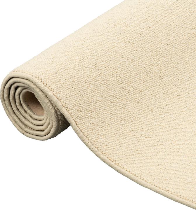 Produktbild Snapstyle Natur Teppich Läufer Wolle Berber (80 x 160 cm)