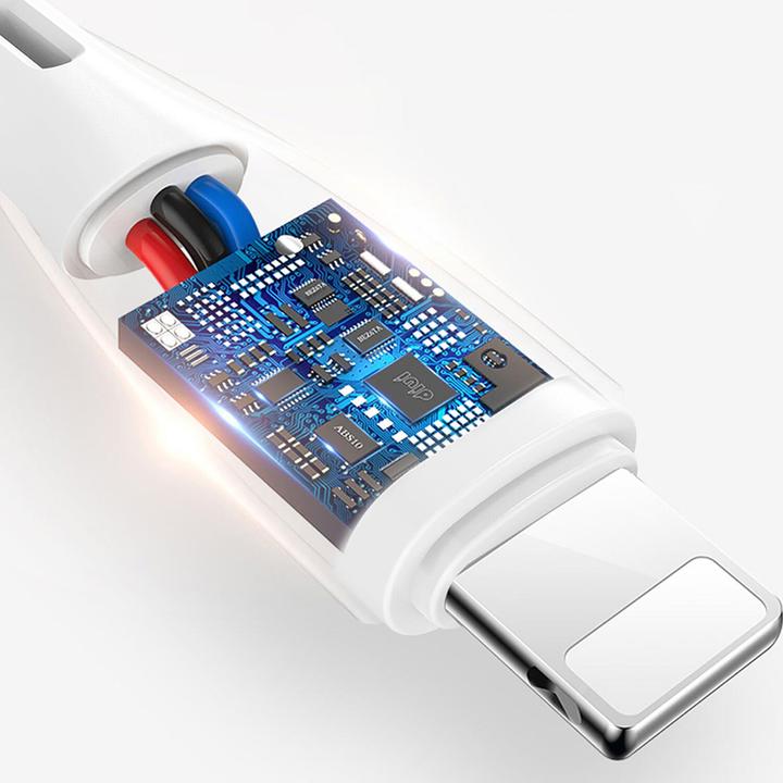 Produktbild Dudao Lightning - Lightning 1 Meter White (1 m, USB 2.0)