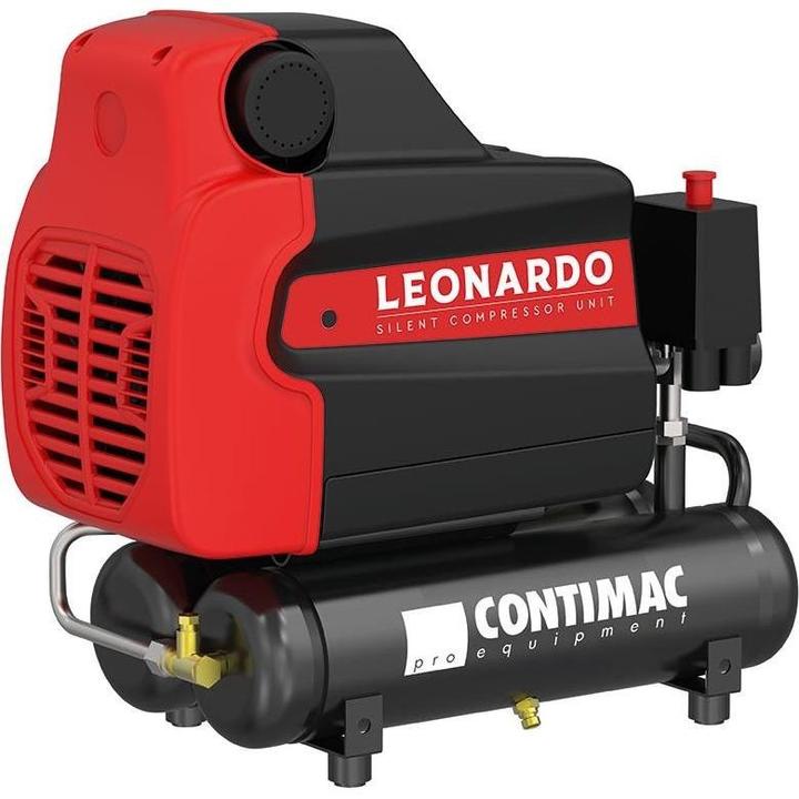 Contimac 25011 Leonardo Hubkolbenkompressor 230 Volt (24 l, 8 bar)