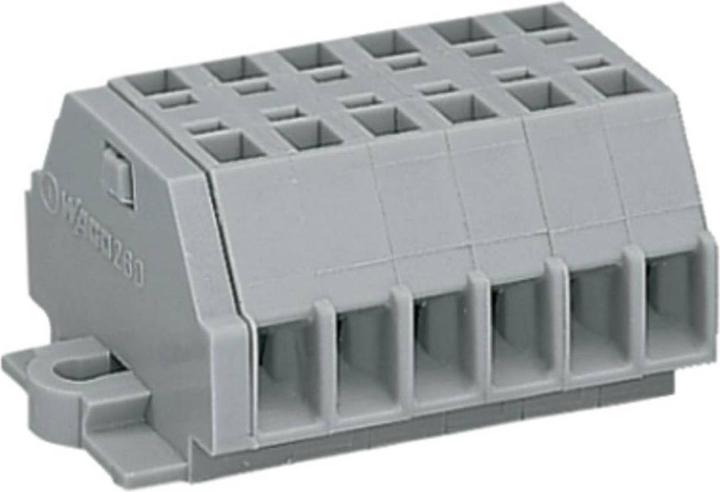 Wago 2-Leiter-Klemmenleiste 1,5mm 6-polig