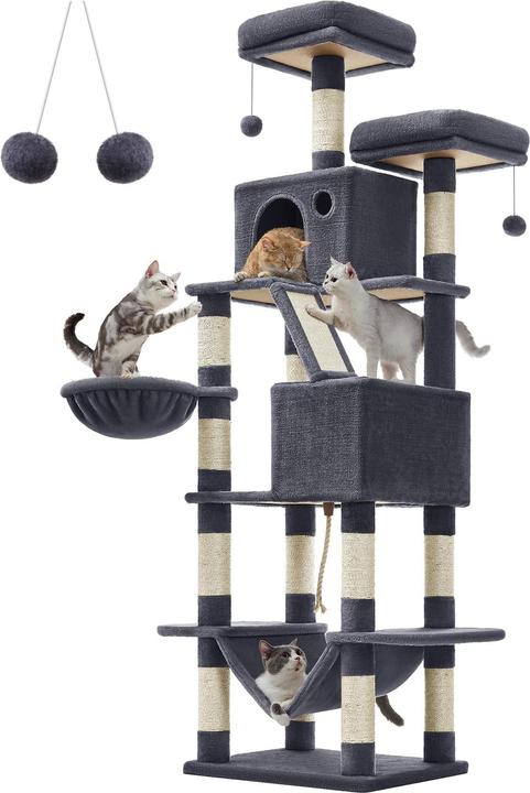 Feandrea Cat Spa (206 cm, Grau)