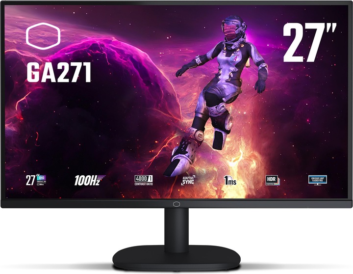 Actual product image Cooler Master CoolerMaster 68.6cm (27") GA271 16:09 VA+DP+HDMI (2560 x 1440 pixels, 27")