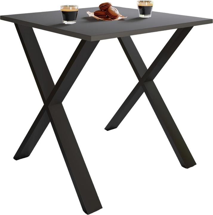 Ebuy24 Esstisch XonaX schwarz