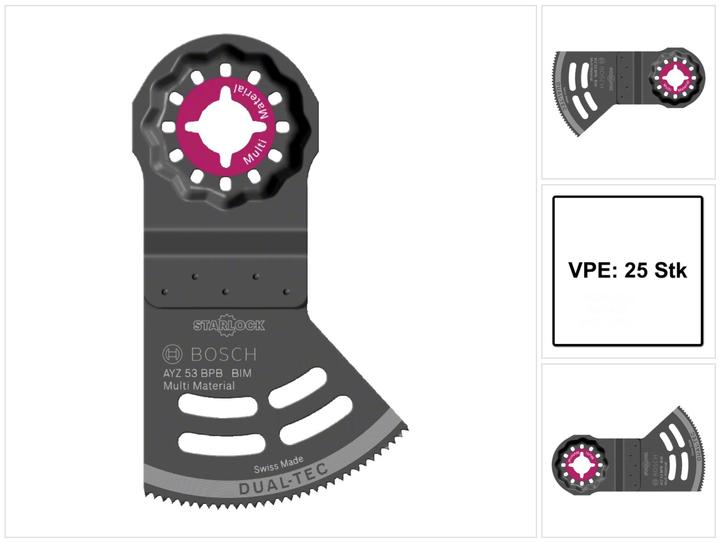Productafbeelding Bosch Professional Zubehör Invalzaagblad AYZ 53 BPB. 53 x 40 mm