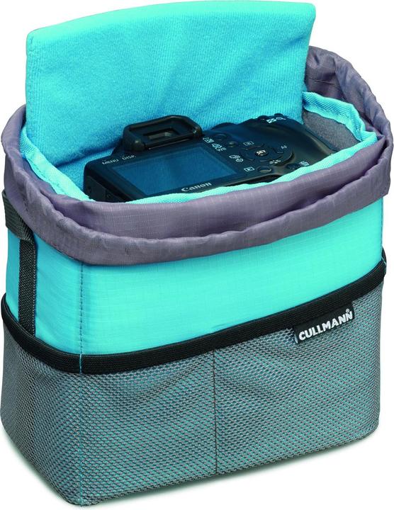Immagine prodotto Cullmann CAMERA CONTAINER (small) cyan/grey, camera insert