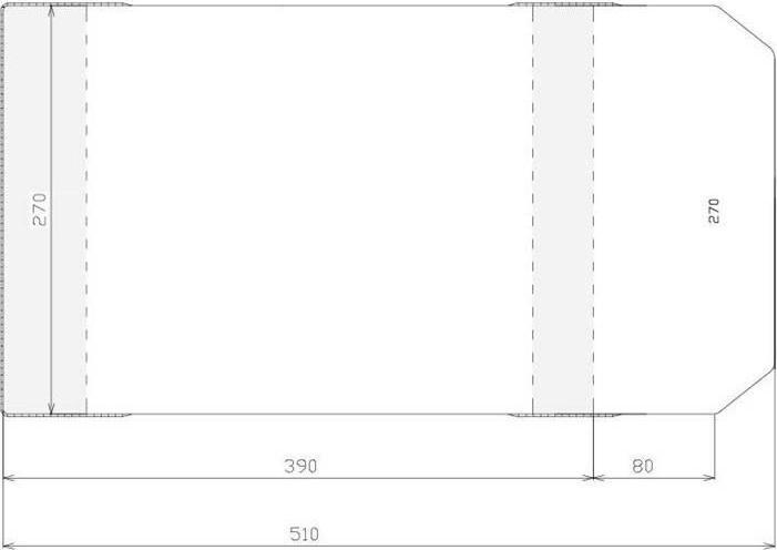 No Name Einstellbar 270x470mm (50 Stück)